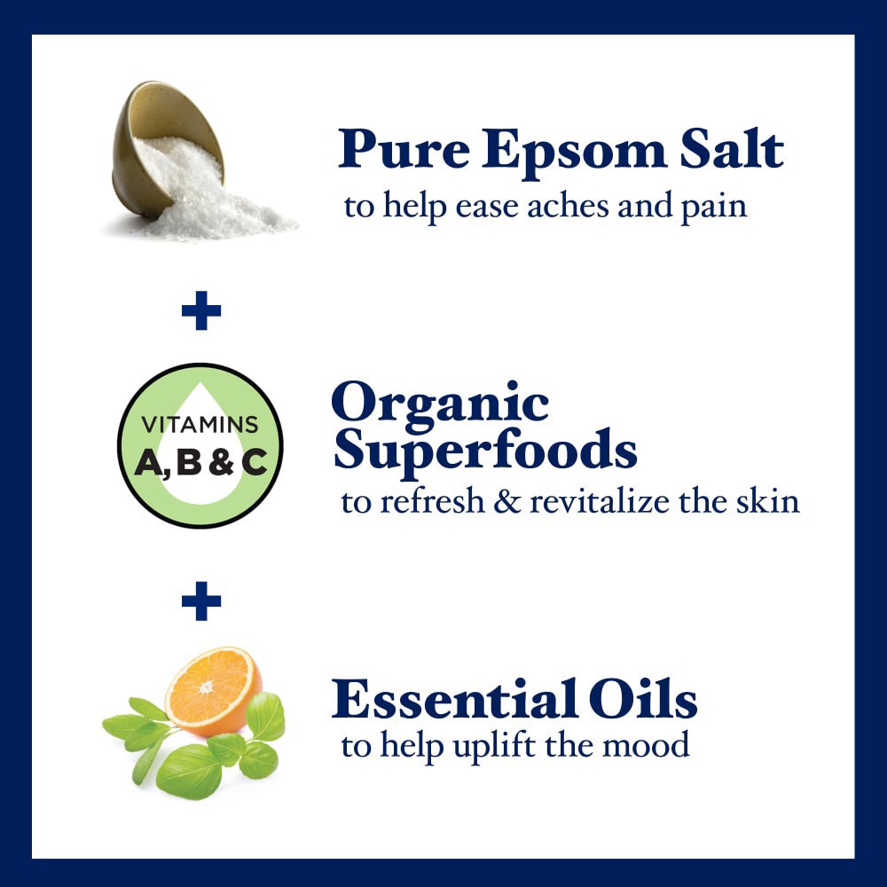 slide 2 of 4, Dr. Teal's Refresh & Revitalize Pure Epsom Salt, 3 lb