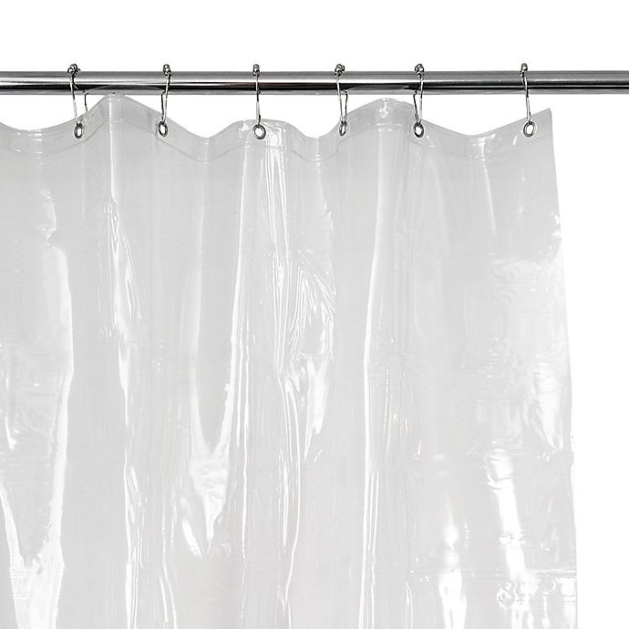 slide 1 of 1, B. Smith EVA Vinyl Shower Curtain Liner, 70 in x 71 in