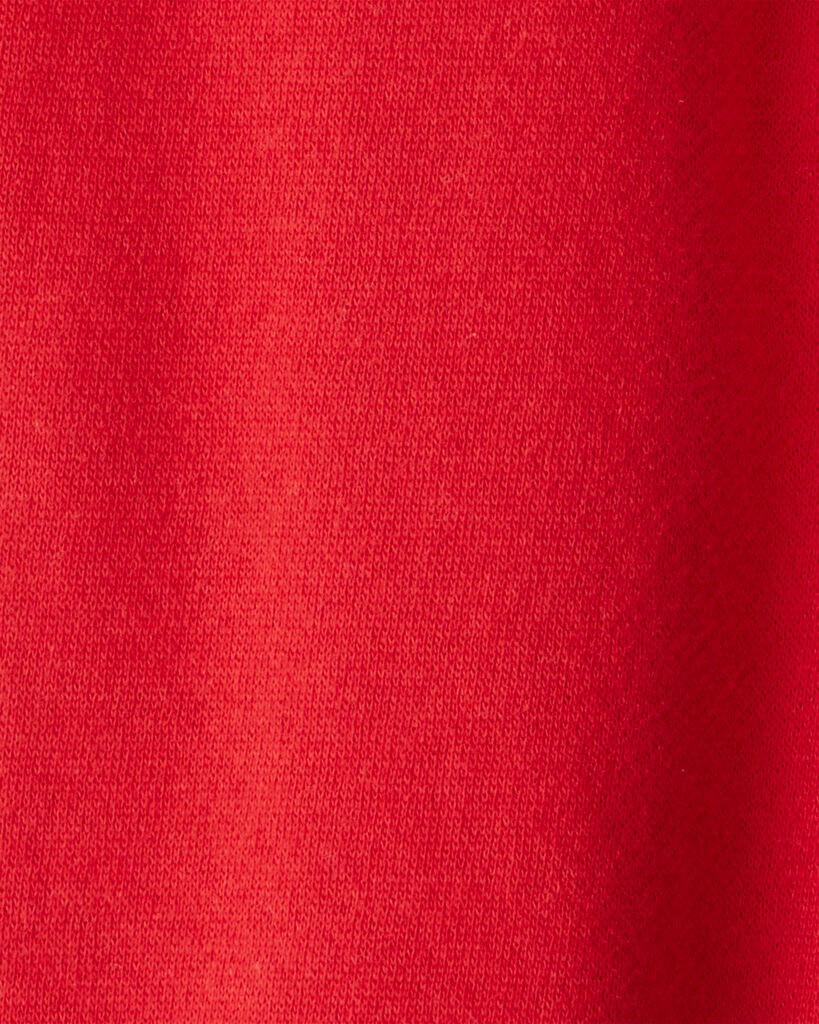 slide 2 of 3, Carter's Baby Girl Fleece Pants - Red Red 12M, 1 ct