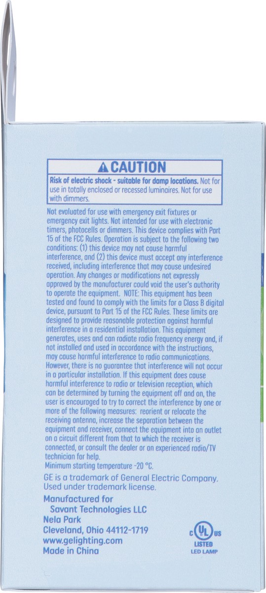 slide 6 of 9, GE LED Daylight Classic Shape Light Bulbs 1 ea, 1 ct