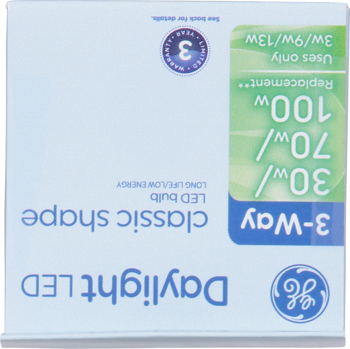 slide 9 of 9, GE LED Daylight Classic Shape Light Bulbs 1 ea, 1 ct