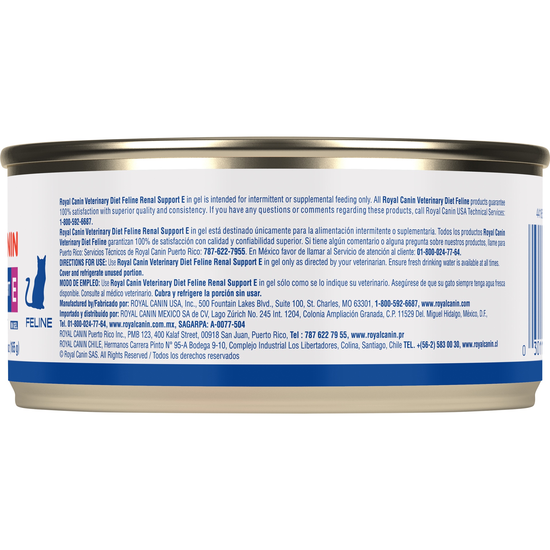 slide 3 of 6, Royal Canin Veterinary Diet Renal Support E in Gel Cat Food, 5.8 oz