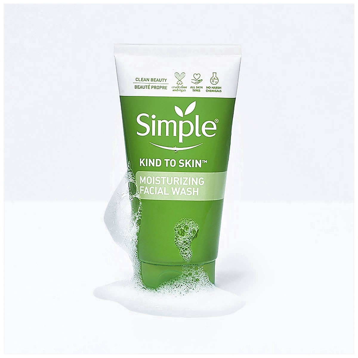 slide 42 of 78, Simple Kind to Skin Face Wash Moisturizing, 5 oz, 5 oz