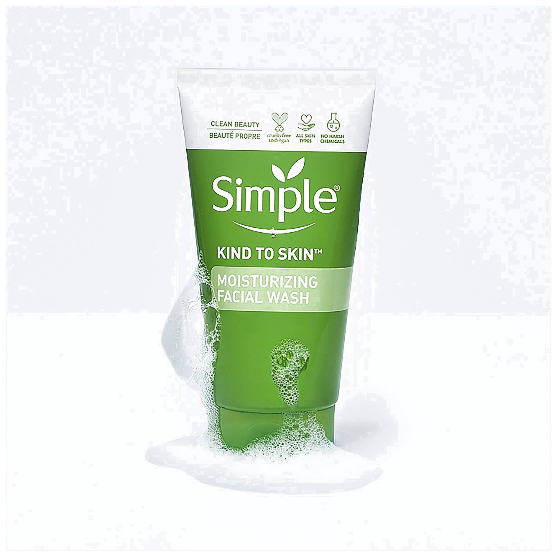 slide 32 of 78, Simple Kind to Skin Face Wash Moisturizing, 5 oz, 5 oz