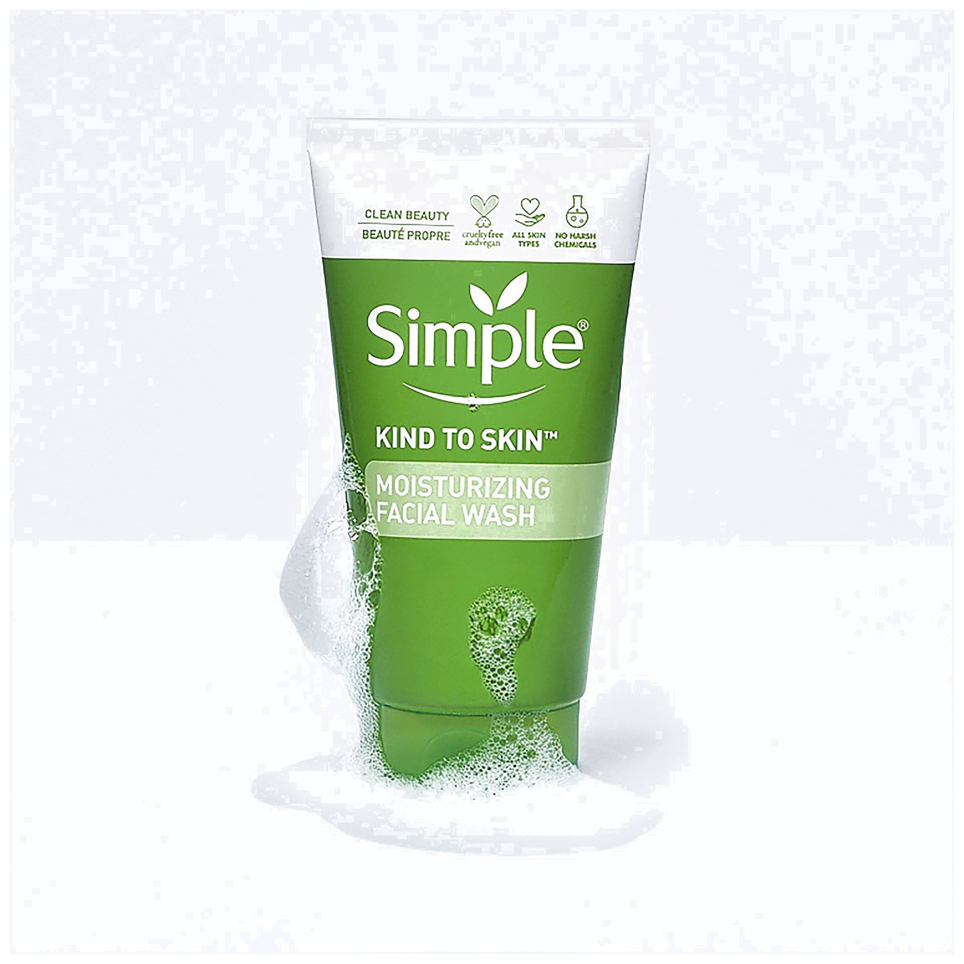 slide 65 of 78, Simple Kind to Skin Face Wash Moisturizing, 5 oz, 5 oz