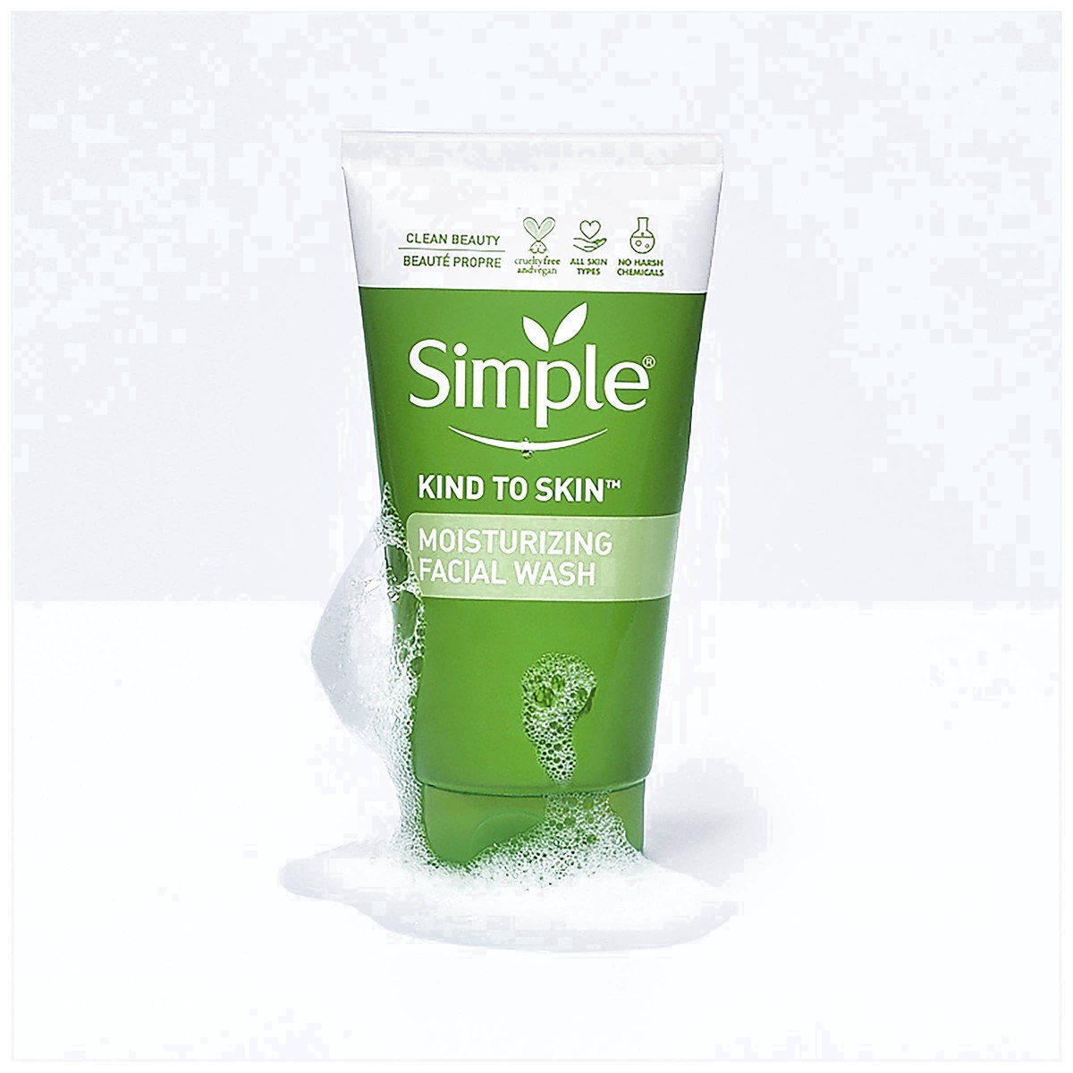 slide 69 of 78, Simple Kind to Skin Face Wash Moisturizing, 5 oz, 5 oz