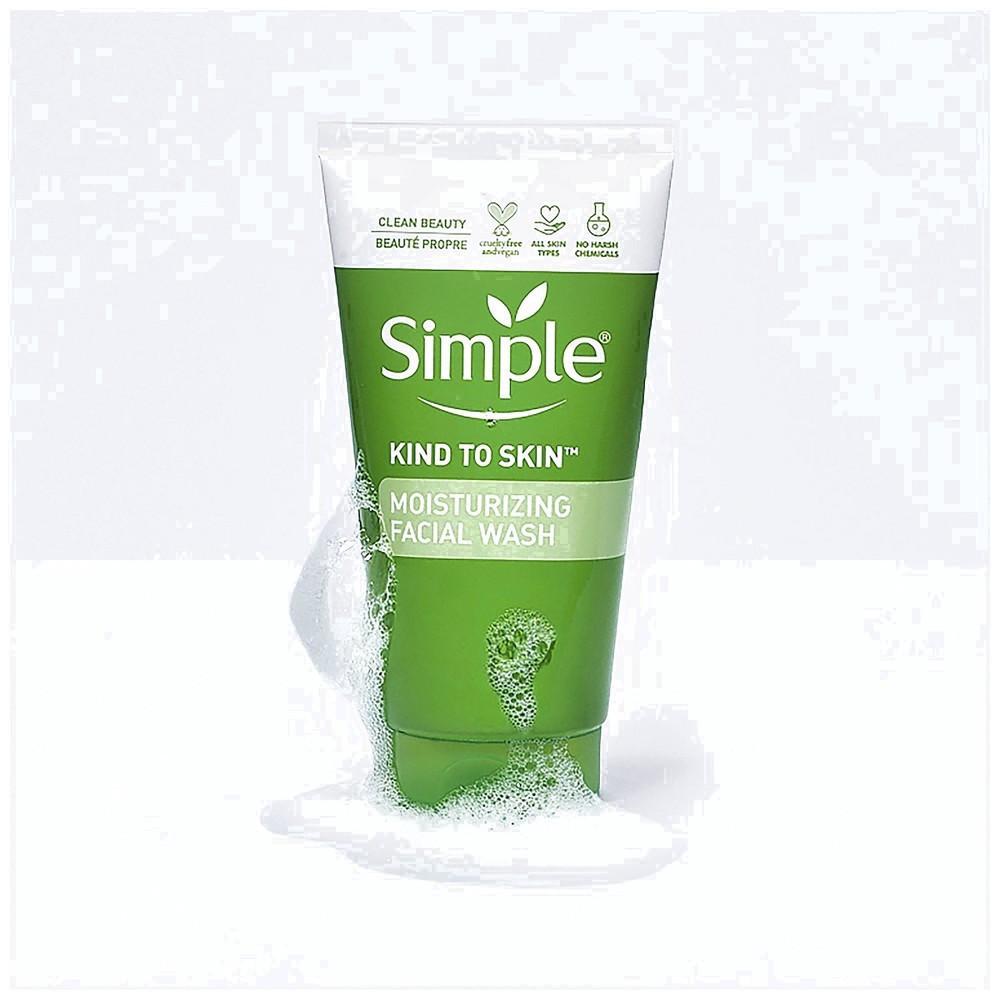 slide 63 of 78, Simple Kind to Skin Face Wash Moisturizing, 5 oz, 5 oz