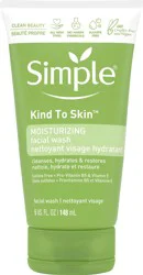 Simple Kind to Skin Face Wash Moisturizing, 5 oz