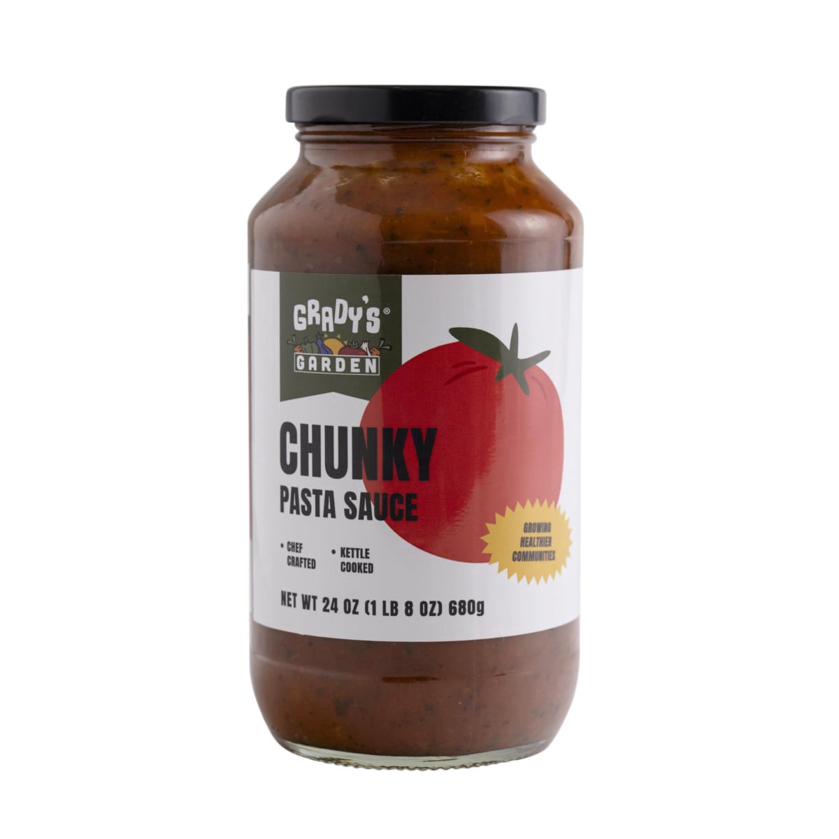 slide 1 of 13, GRADYS Grady's Garden Chunky Pasta Sauce- 24 oz, 24 oz
