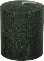 slide 1 of 1, Candle-Lite Fluted Pine Votive Candle - Green, 1 ct