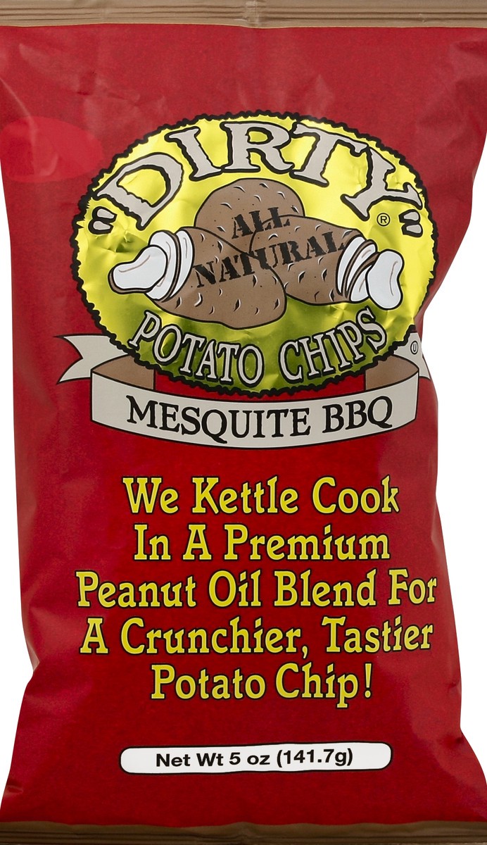 slide 5 of 6, Dirty Mesquite BBQ Kettle Cook Potato Chips, 5 oz