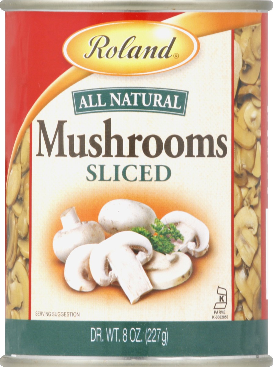 slide 2 of 2, Roland Mushrooms 8 oz, 8 oz