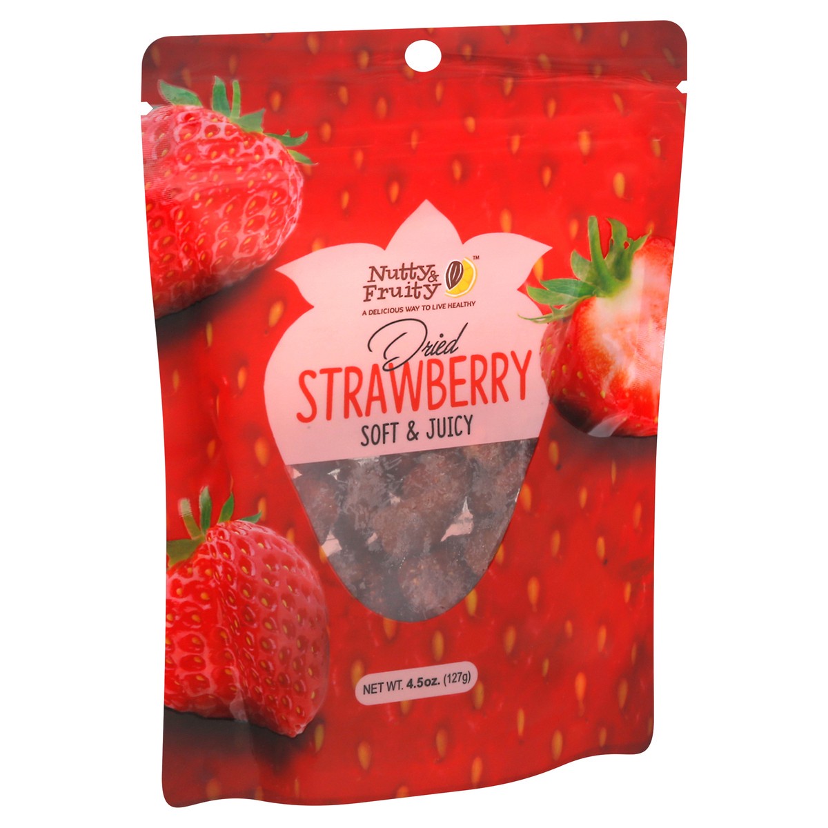 slide 2 of 11, Nutty & Fruity Dried Strawberry 4.5 oz, 4.5 oz