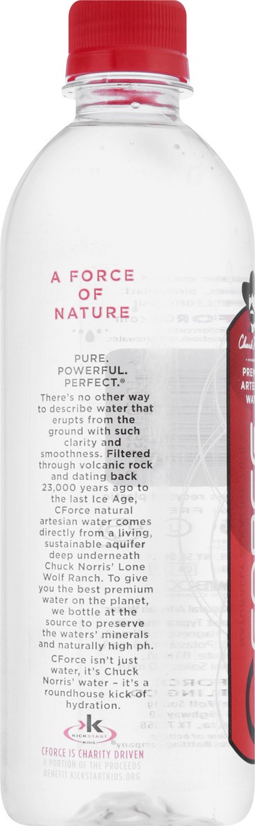 slide 5 of 9, CForce Premium Artesian Water - 16.9 fl oz, 16.9 oz