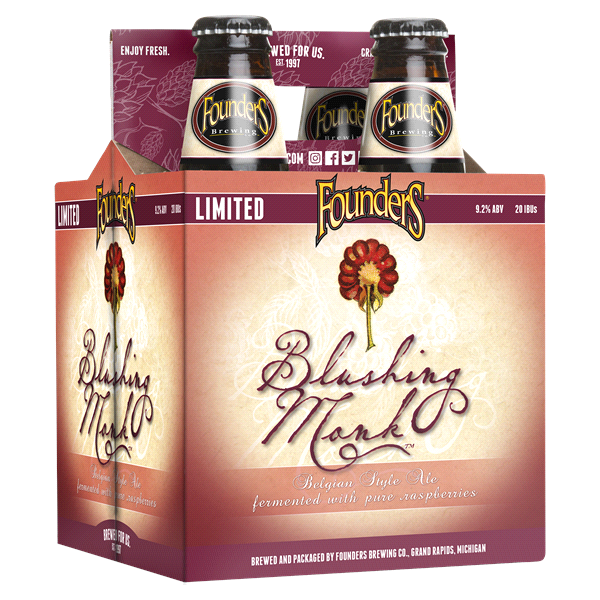 slide 1 of 1, Founders Brewing Co. Founders Blushing Monk Bottles, 4 ct; 12 oz