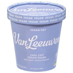 Van Leeuwen Vegan Out Non-Dairy Choc Chip Cookie Dough Frozen Dessert 14 fl oz