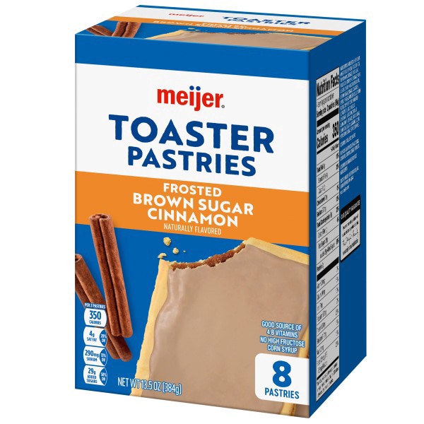 slide 8 of 29, Meijer Brown Sugar Cinnamon Frosted Toaster Treats, 8 ct