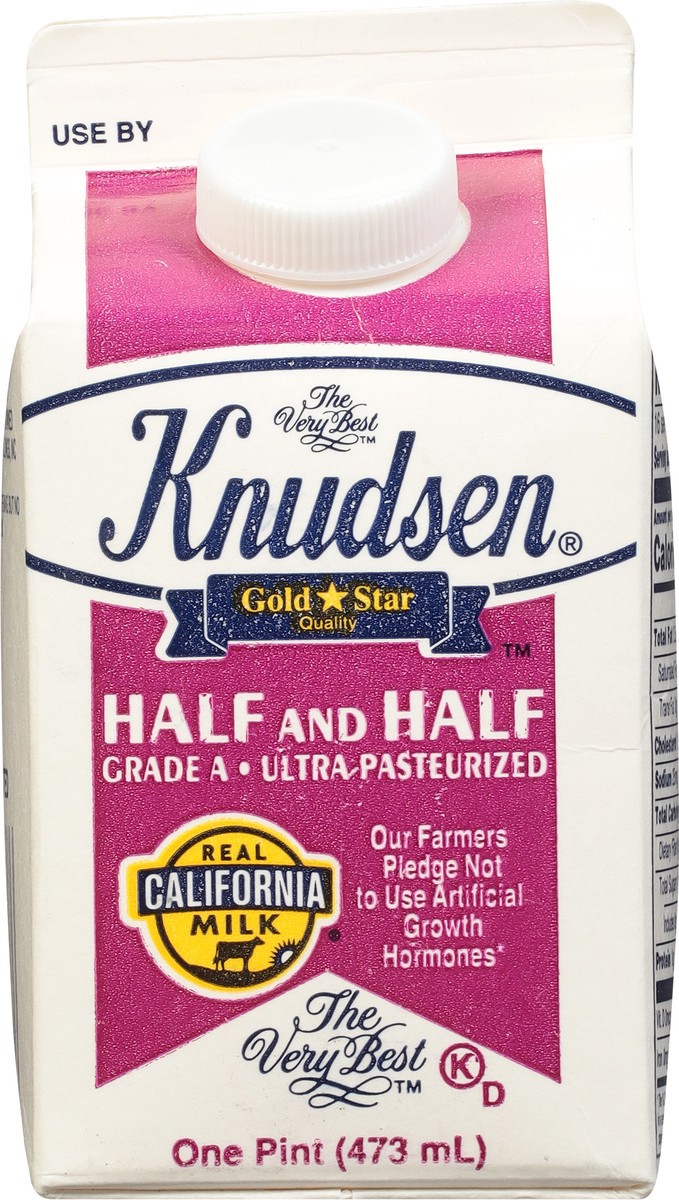 slide 3 of 9, Knudsen The Very Best Half and Half 1 pt, 1 pint