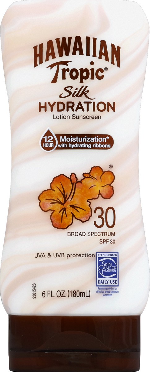 slide 2 of 2, Hawaiian Tropic Silk Hydration Sunscreen Lotion - SPF 30, 6 oz