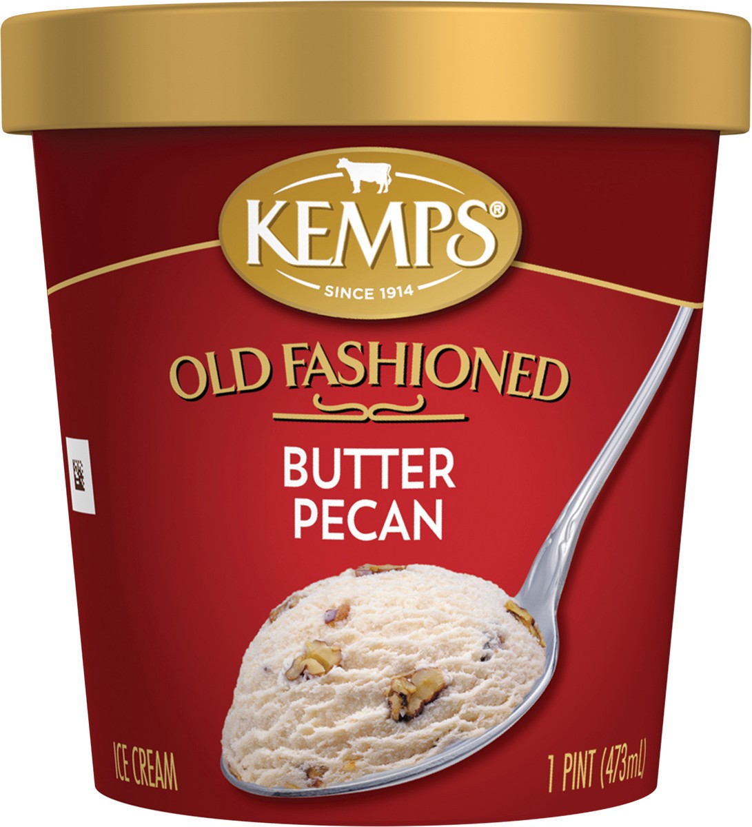 slide 11 of 12, Kemps Old Fashioned Butter Pecan Ice Cream, 1 pint