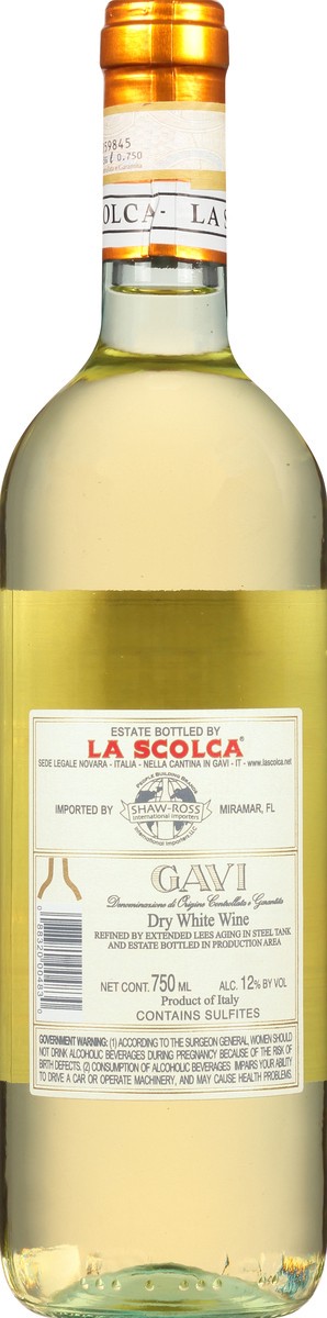 slide 9 of 9, La Scolca White Wine, Bianco Lecco, 750 ml