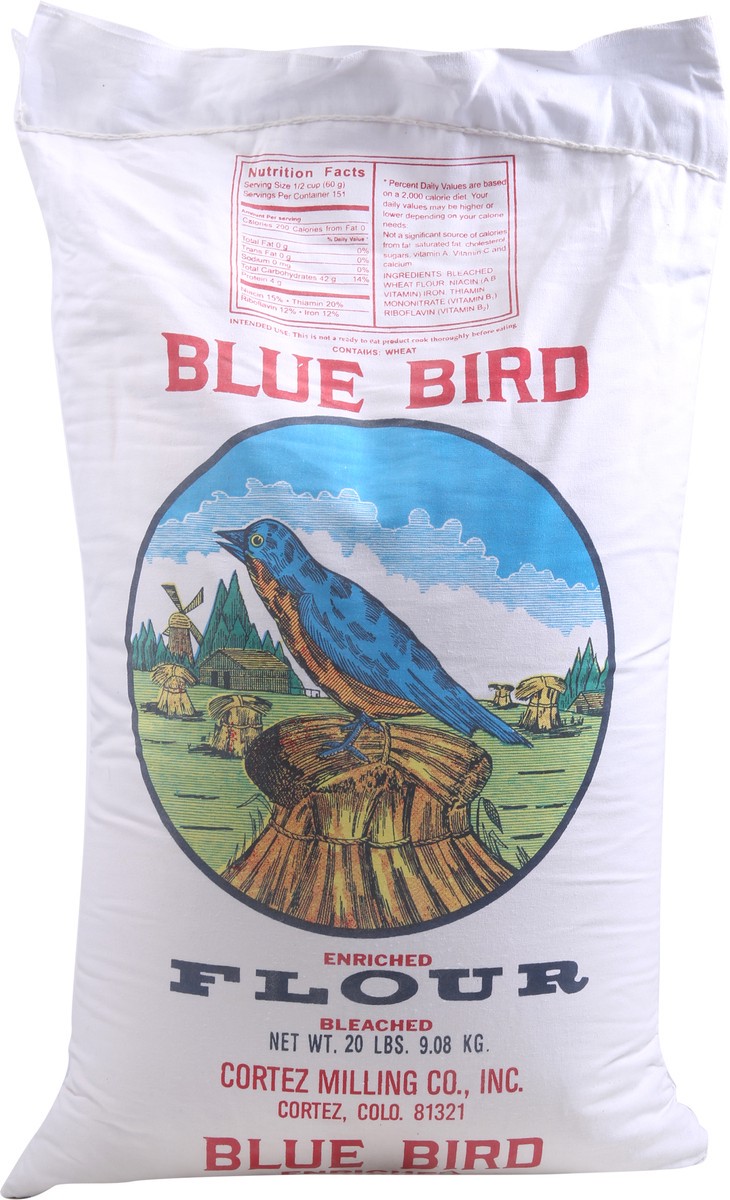 slide 5 of 14, Blue Bird Enriched Flour - 20 Lb, 20 lb