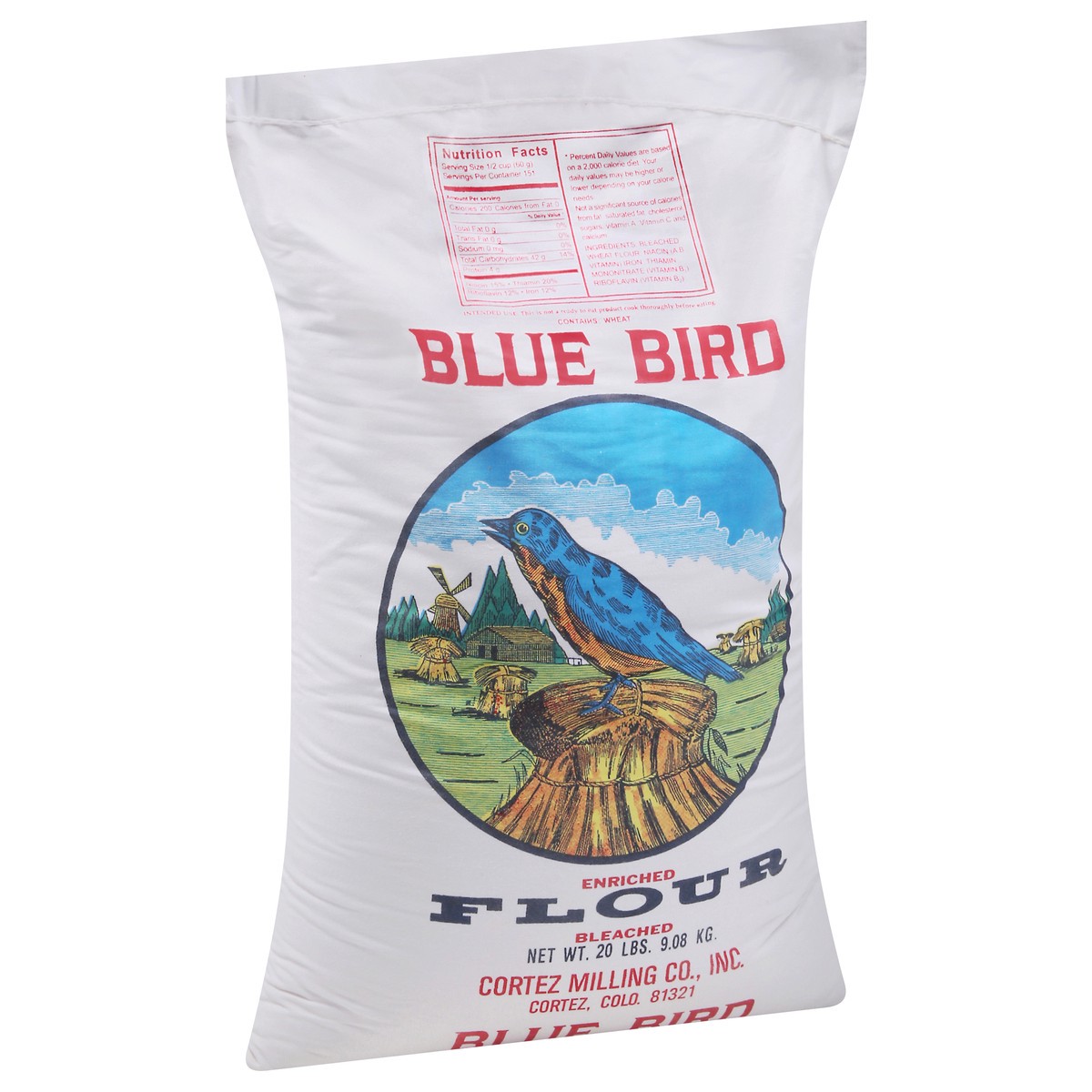 slide 4 of 14, Blue Bird Enriched Flour - 20 Lb, 20 lb