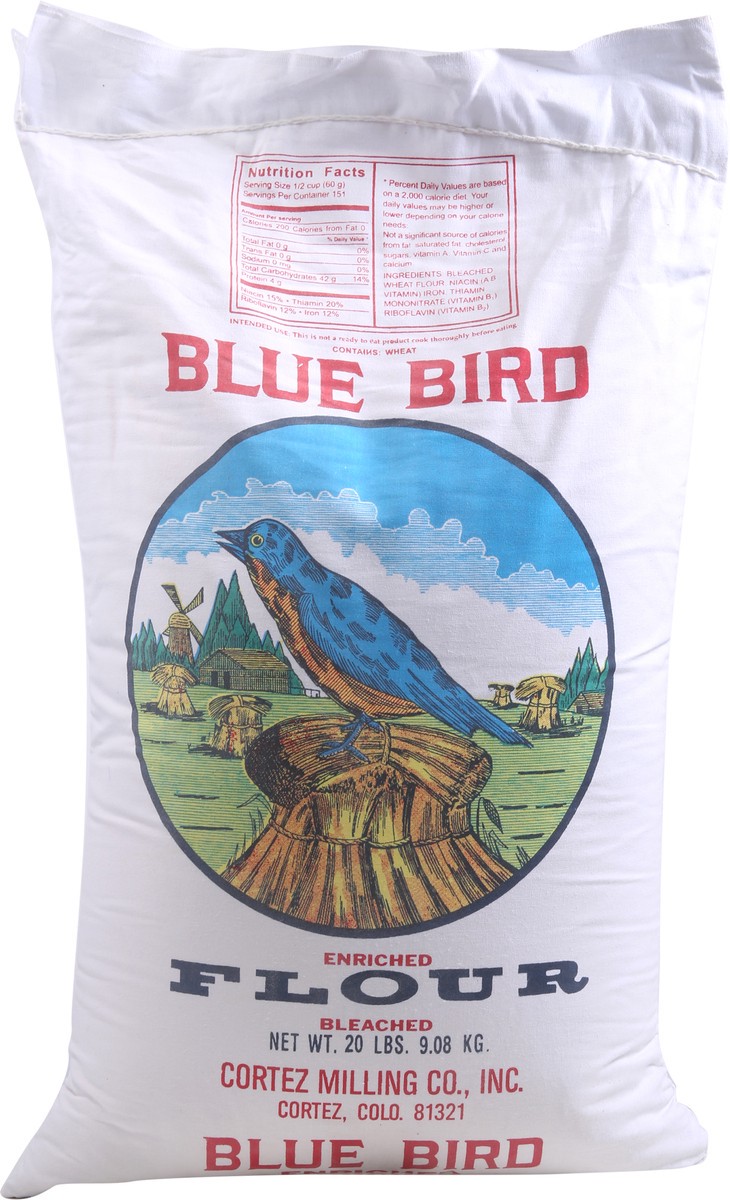slide 7 of 14, Blue Bird Enriched Flour - 20 Lb, 20 lb
