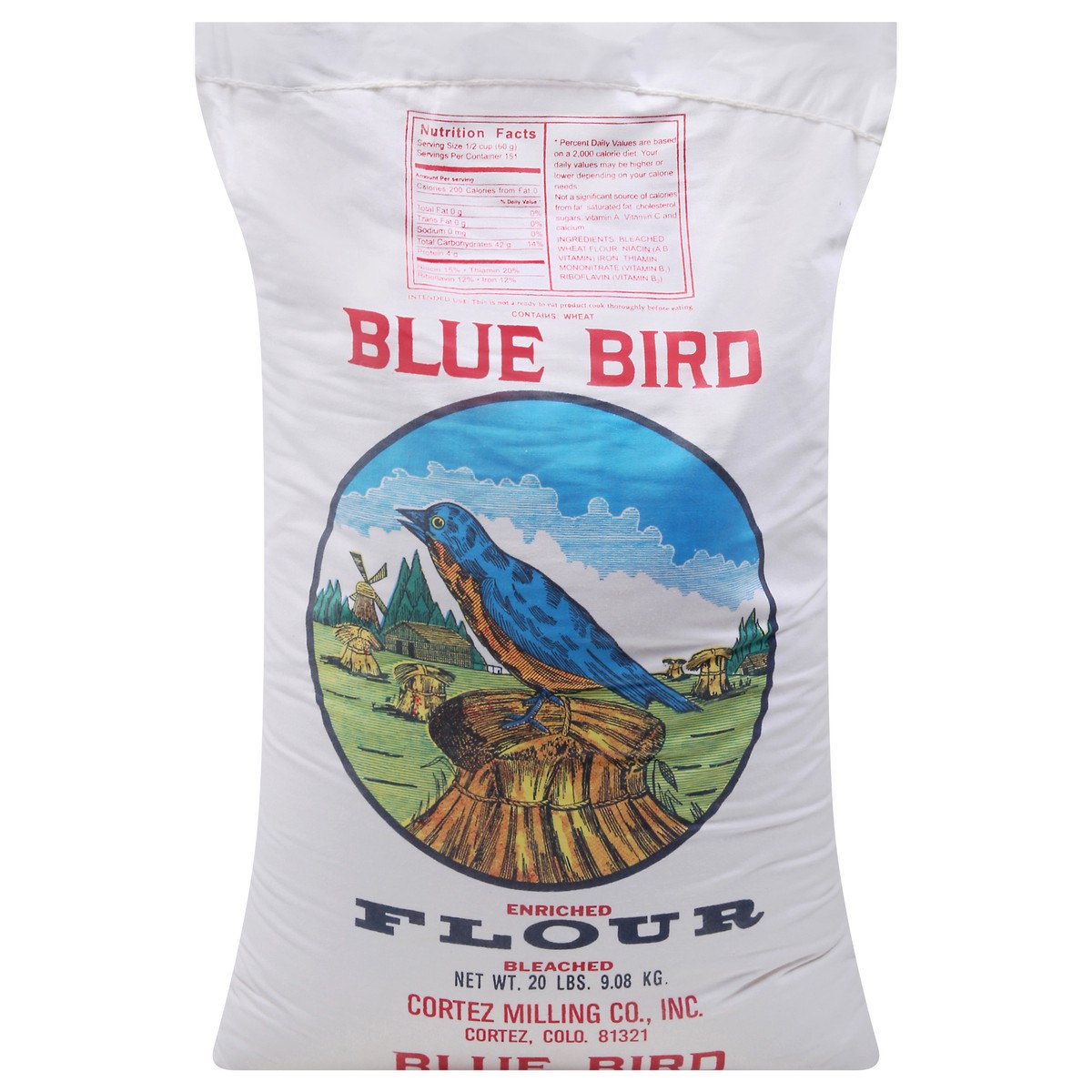 slide 11 of 14, Blue Bird Enriched Flour - 20 Lb, 20 lb