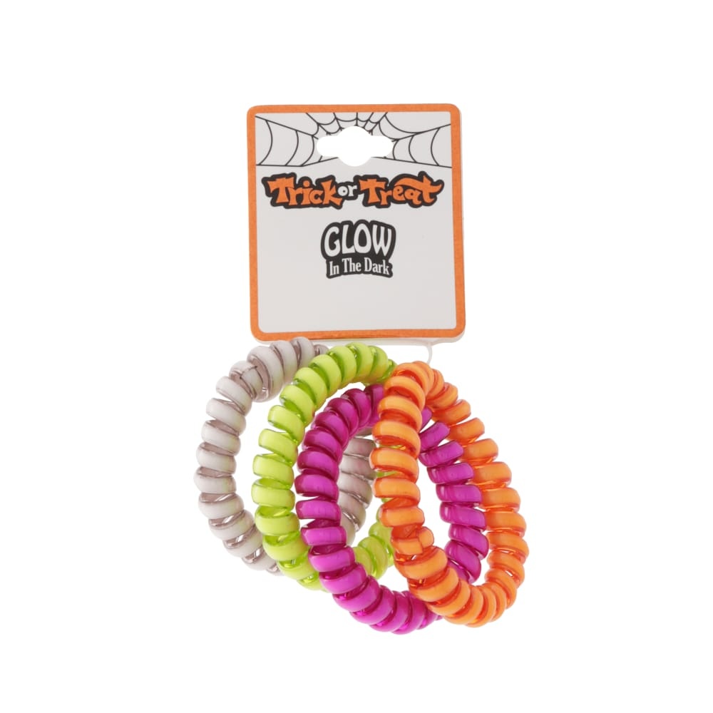 slide 1 of 1, Glow In The Dark Coil Set - 4 Pack, 4 ct