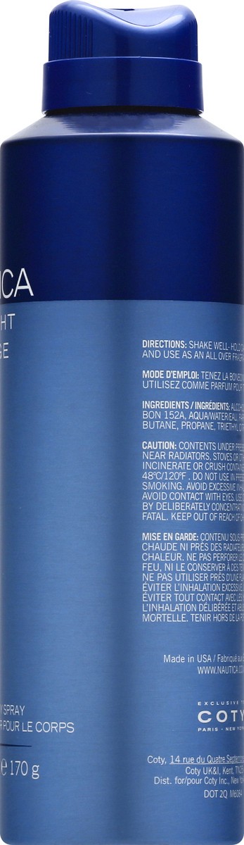 slide 8 of 11, Nautica Deodorizing Midnight Voyage Body Spray 6 oz, 6 oz