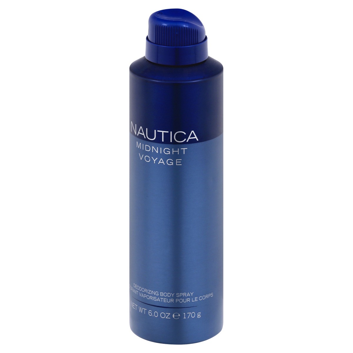 slide 11 of 11, Nautica Deodorizing Midnight Voyage Body Spray 6 oz, 6 oz