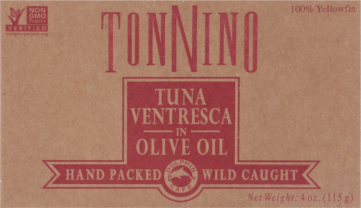 slide 14 of 14, Tonnino Tuna Ventresca in Olive Oil 4 oz, 4 oz