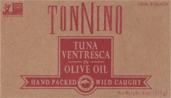 Tonnino Tuna Ventresca in Olive Oil 4 oz