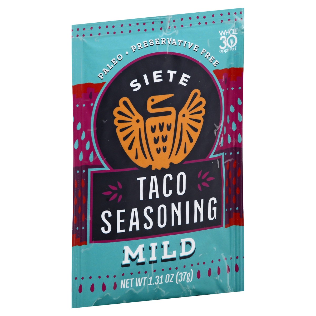 slide 10 of 13, Siete Mild Taco Seasoning 1.31 oz, 1 ct