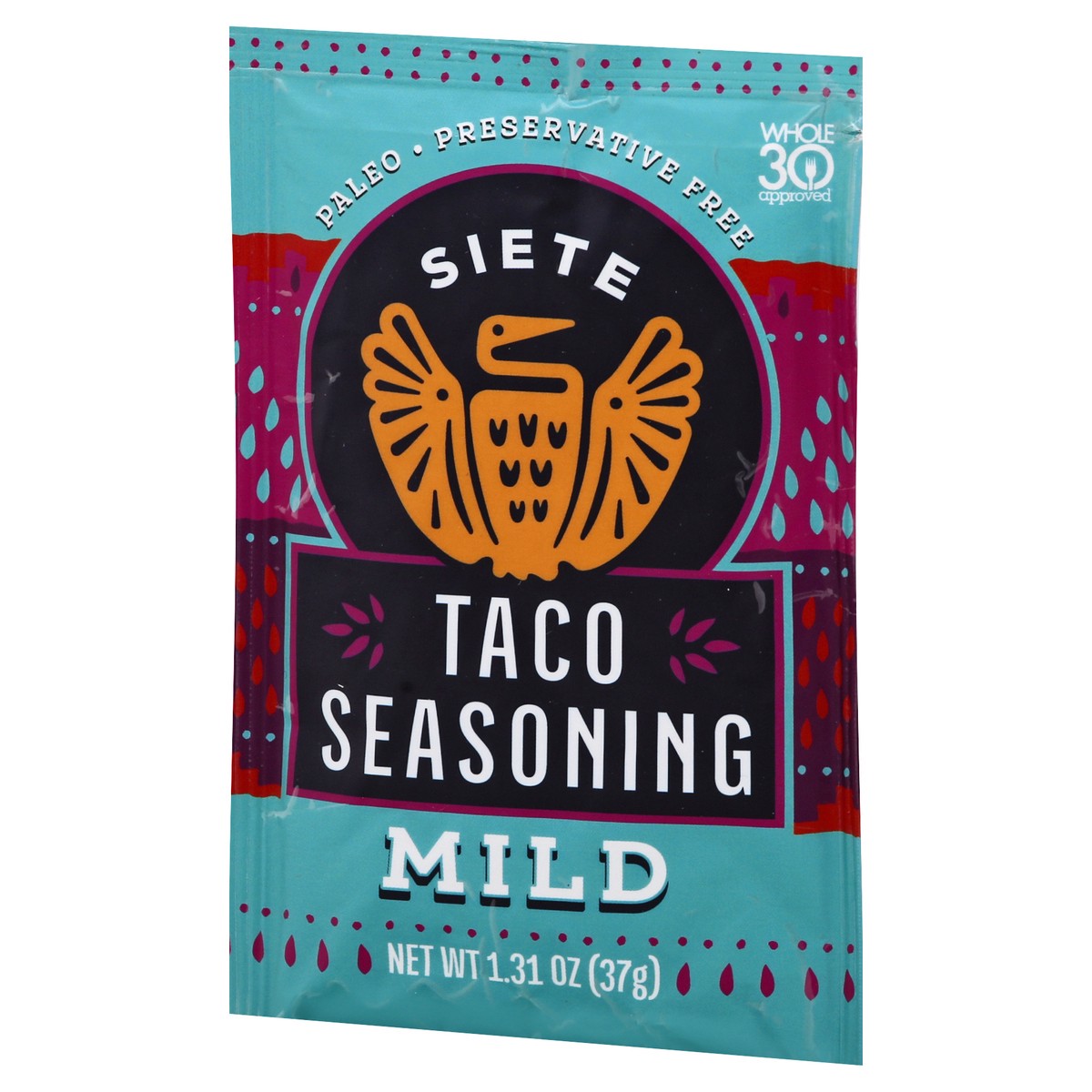 slide 2 of 13, Siete Mild Taco Seasoning 1.31 oz, 1 ct