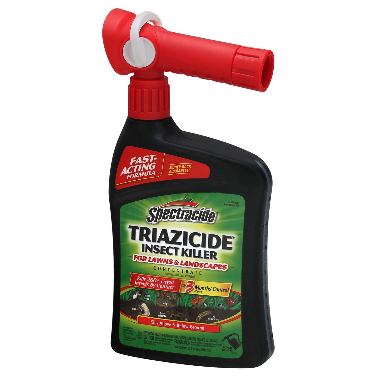 slide 8 of 9, Spectracide Insect Killer 32 oz, 32 oz