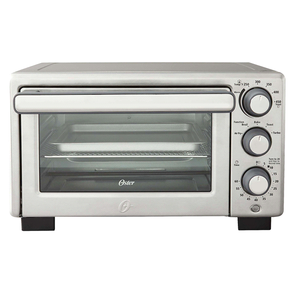 Oster Compact Countertop Oven With Air Fryer Stainless Steel 1 ct Shipt