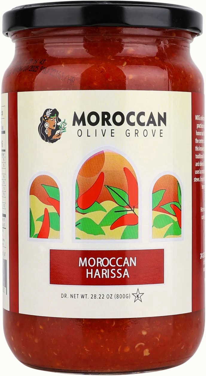 slide 1 of 1, Moroccan Olive Grove Moroccan Harissa, 28.22 oz