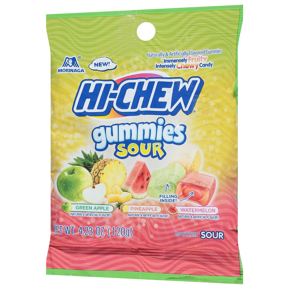 slide 2 of 13, Morinaga Hi Chew Gummies Sour, 4.23 oz