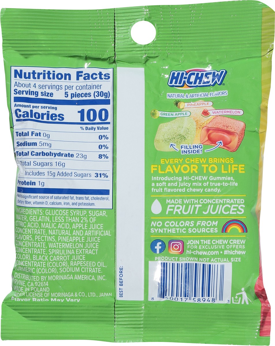 slide 3 of 13, Morinaga Hi Chew Gummies Sour, 4.23 oz