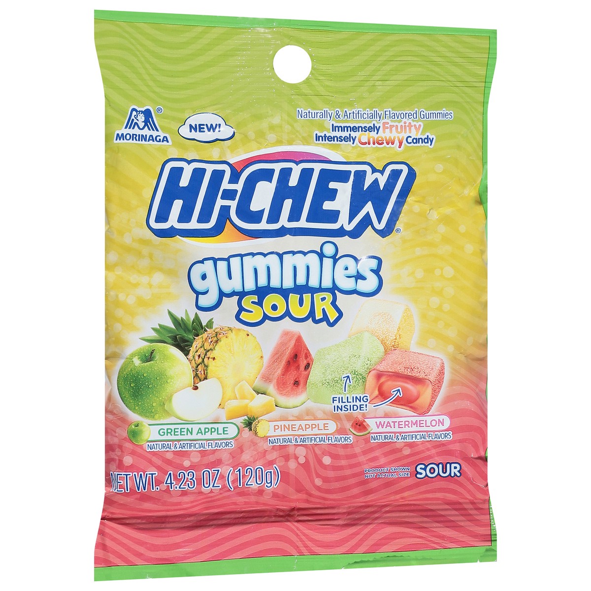 slide 8 of 13, Morinaga Hi Chew Gummies Sour, 4.23 oz