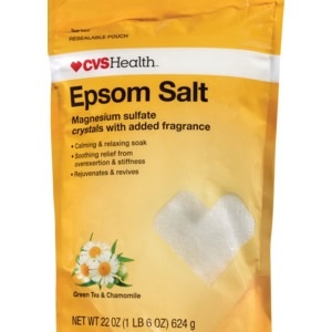 slide 1 of 1, CVS Health Green Tea & Chamomille Epsom Salt, 22 oz