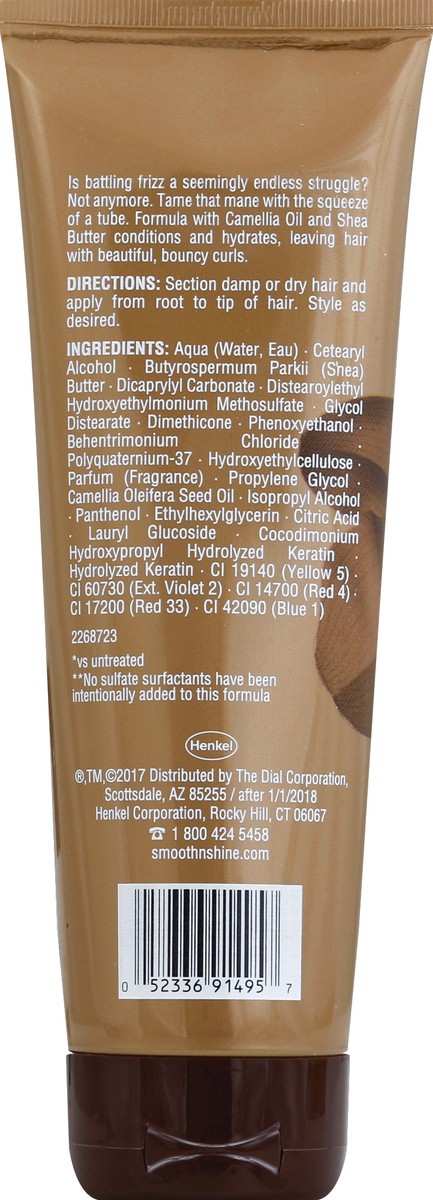 slide 6 of 7, Smooth 'N Shine Smooth'N Shine Curl Styling Custard, 8.5 oz