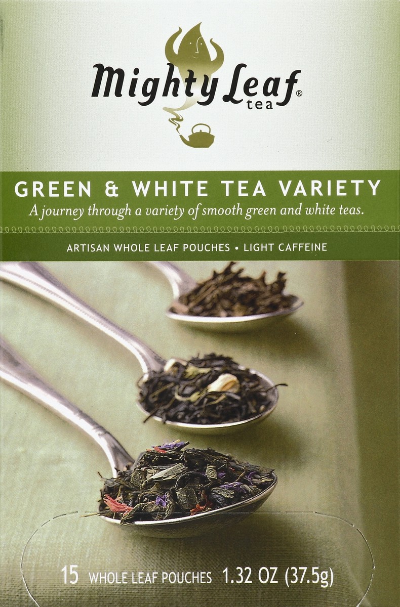 slide 4 of 4, Mighty Leaf Green White Tea Variety Pack, 1 ct