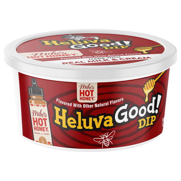 slide 1 of 1, Heluva Good! Mike's Hot Honey Dip, 12oz, 12 oz