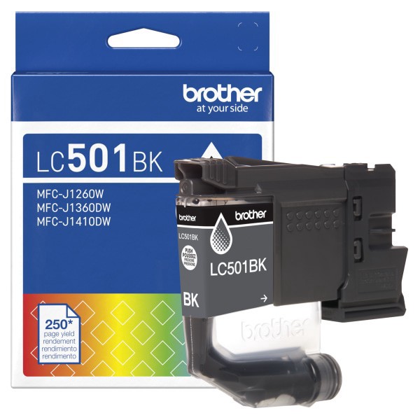 slide 6 of 6, Brother LC501BK Standard Yield Black Ink Cartridge, 1 ct