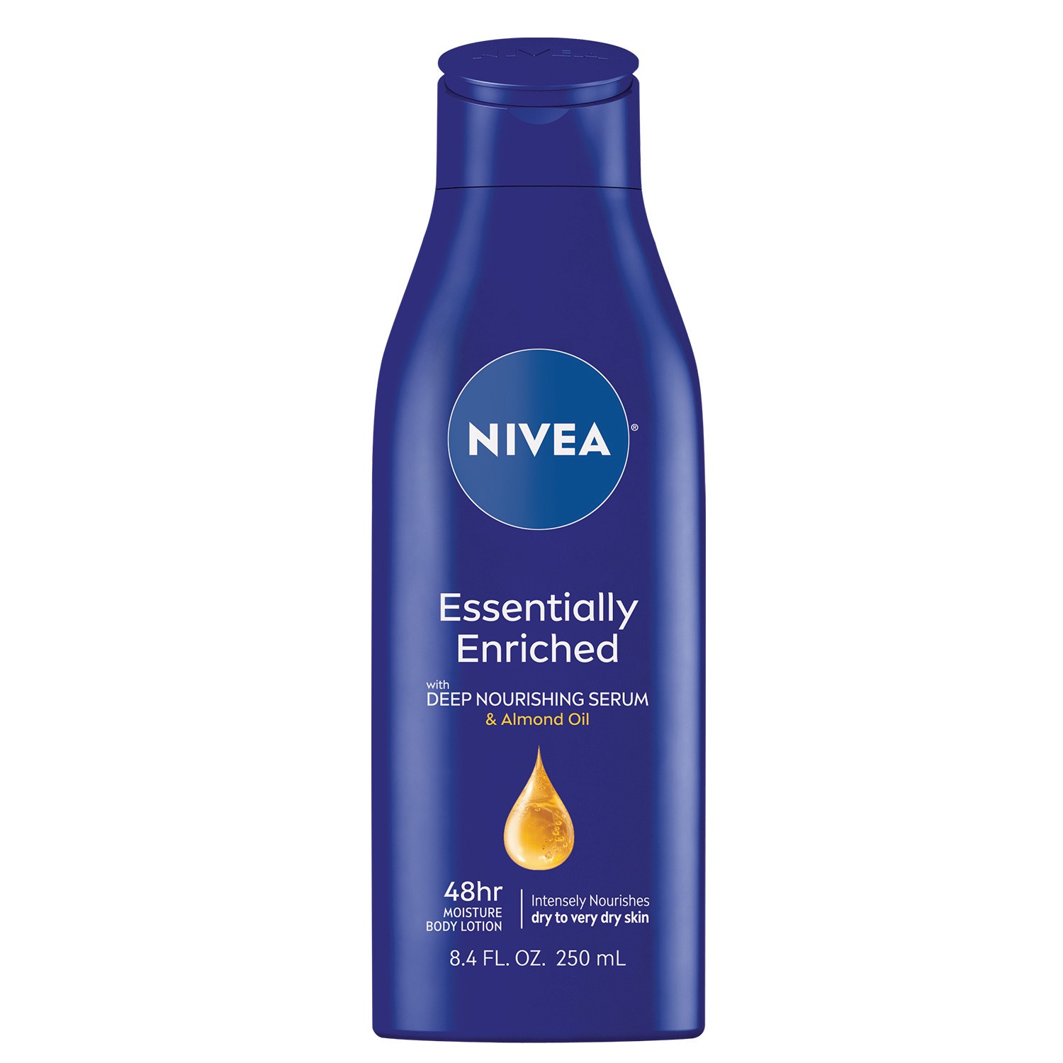 slide 1 of 4, Nivea Essentially Enriched Body Lotion 8.4 Fluid Ounce, 9.80 fl. oz