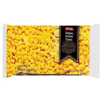 slide 1 of 1, H-E-B Super Sweet Corn, 40 oz