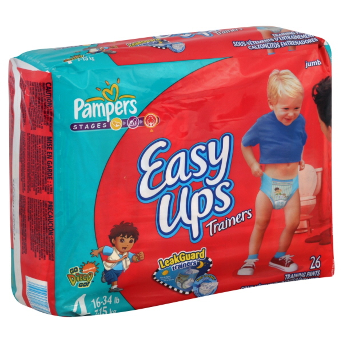slide 1 of 2, Pampers Training Pants, 26 ct